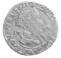 trojak 1562, Wilno, Aw: Popiersie i napis, Rw: Pogoń i napis, Kop. III. -RR-, Cz. 9382 R3, T. 18.