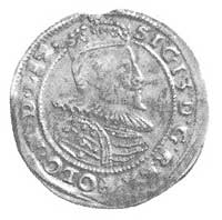 szóstak 1596, Lublin, Aw: Popiersie i napis, Rw: Tarcze pod koroną i napis, Kop. VIII.2. -RR-, Cz...