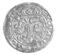 szóstak 1596, Lublin, Aw: Popiersie i napis, Rw: Tarcze pod koroną i napis, Kop. VIII.2. -RR-, Cz...