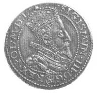 szóstak 1599, Malbork, Aw: Popiersie i napis, Rw: Tarcze pod koroną i napis, odm. z małą głową, Ko..