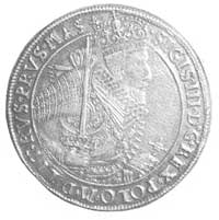 talar 1628, Bydgoszcz, Aw: Półpostać i napis, Rw: Tarcza herbowa pod koroną i napis, Kop. III.5a.,..