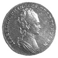 medal wagi dwóch dukatów Izabelli Czartoryskiej 