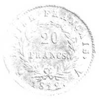 20 franków 1812, Paryż, Fr. 254, Ga. 1025.