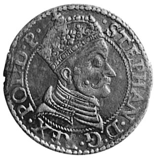 grosz 1579, Gdańsk, Aw: Popiersie i napis, Rw: Herb Gdańska i napis, Gum.790, Kurp.380 Rl
