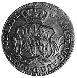 2 grosze srebrne 1766, Warszawa, Aw: Tarcza herbowa i napis, Rw: Napis, Plage 248