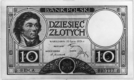 10 złotych 15.07.1924, Pick 62, Parchimowicz 29c
