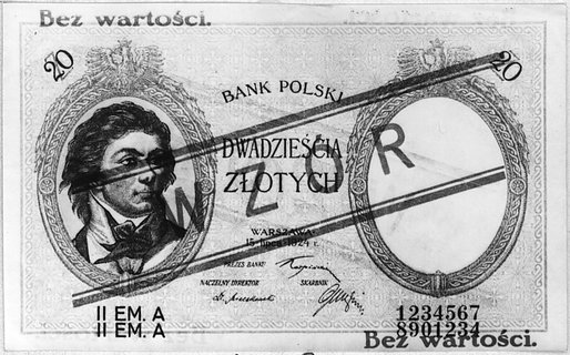 50 złotych 15.07.1924, Pick 63, Parchimowicz 31c