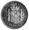 1 peseta 1869, Madryt, piękny stan zachowania
