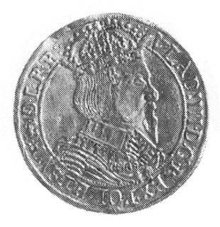 dukat 1635, Toruń, Aw: Popiersie w koronie i napis, Rw: Herb Torunia i napis, H-Cz. 1762 R4, Fr.58(50), T.40