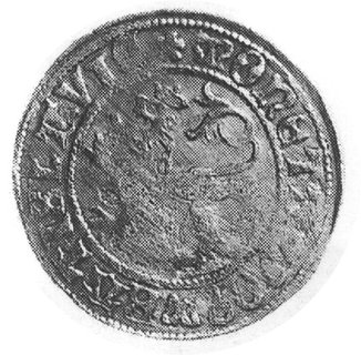 grosz 1507, Wrocław, Aw: Lew i napis, Rw: Popiersie św. Jana i napis, Kop.499.1.3 -R-, Fbg 125, niedobicia i wadablachy