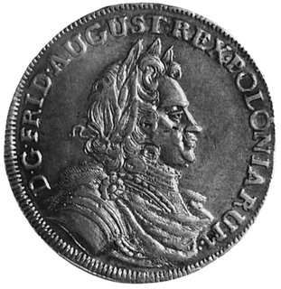 2/3 talara (gulden) 1699, Drezno, Aw: Popiersie i napis, Rw: Tarcze herbowe i napis, Dav.819, Merseb.1426