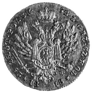 25 złotych 1818, Warszawa, Aw: Głowa i napis, Rw