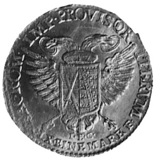 2 grosze wikariackie 1792, Aw: Popiersie w prawo, w otoku napis, poniżej data, Rw: Orzeł cesarski z herbem Saksonii,w otoku napisy, wyśmienity stan zachowania