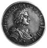 medalik koronacyjny Augusta II Sasa, sygn. CW (Christian Wermuth), wybity w 1697 r., Aw: Popiersie..