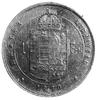 1 forint 1870, Karlsburg, Aw: Głowa w prawo, pon