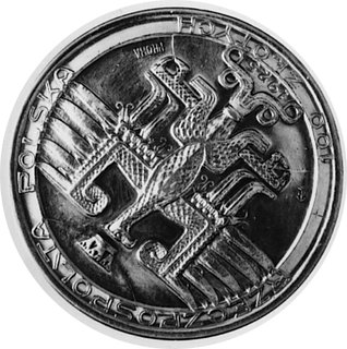 100 złotych 1925, Mikołaj Kopernik, na awersie napis PRÓBA, Parchimowicz P167a, wybito 100 sztuk, srebro 24.63 g.