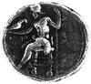 KRÓLESTWO MACEDONII- Aleksander III 336-323 pne, tetradrachma, mennica Ake w Fenicji, Aw: Głowamło..