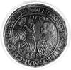 talar 1542, Aw: Popiersia Jerzego i Albrechta, u
