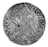 2 grosze 1565, Wilno, Aw: Popiersie w koronie i napis, Rw: Tarcze herbowe i napis, Gum. 617, Kurp...