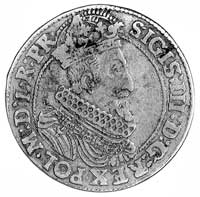 ort 1623, Gdańsk, j.w., Gum. 1392, na awersie w epoce, o czym świadzy patyna oraz pozostałości zie..