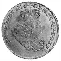 30 groszy (złotówka) 1763, Gdańsk, j.w., Kop. 353 I 2a-R-.