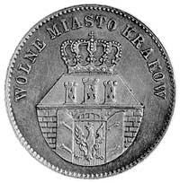 1 złoty 1835, Wiedeń, Aw: Herb Krakowa i napis, Rw: Nominał w wieńcu, Plage 294.