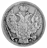 20 kopiejek=40 groszy 1850, Warszawa, j.w., Plage 396.