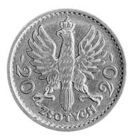 20 złotych 1925, Głowa kobiety, Parchimowicz P-1