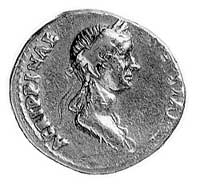 aureus po 50 r., Aw: Popiersie Klaudiusza w wieńcu w prawo i napis: TI. CLAVD. CAESAR AVG. GERM, P..