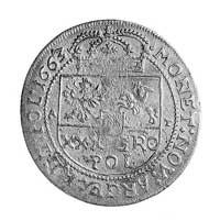 tymf 1663, Bydgoszcz, Aw: Monogram królewski i n