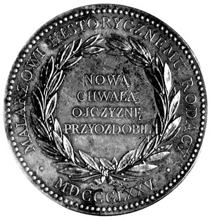 medal autorstwa Barre' a poświęcony Janowi Matej