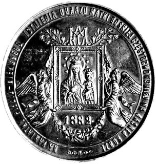 medal z okazji 500 lecia obrazu Matki Boskiej Cz
