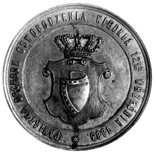 medal na pamiątkę 200 rocznicy Odsieczy Wiedeńsk