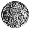 grosz 1594, Olkusz, pod popiersiem króla znaki mincerza - słoneczko i dzbanuszek, ostatnia cyfra d..