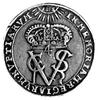 Wladysław IV- medal zaślubinowy 1637 r., Aw: Monogramy Wladysława IV i Cecylii Renaty pod koroną i..
