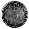 Jan III Sobieski- medal koronacyjny 1676 r., Aw: Popiersie w wieńcu laurowym i napis: IOANNES III ..
