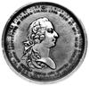 medal nagrodowy Towarzystwa Naukowego Jabłonowskiego za naukę fizyki około 1767 r., Aw: Popiersie ..