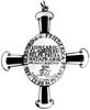 odznaka kanoniczna opactwa Herford, ustanowiona przez w 1729 r., przez Jana Karola księcia Prus i ..