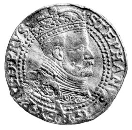 dukat 1586, Gdańsk, drugi egzemplarz, złoto, waga 3,44 g.
