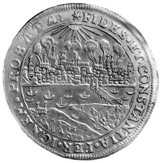 talar pamiątkowy z 1629 roku w złocie o wadze 5 