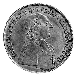 półtalar 1754, Nysa, F.u S. 2780, rzadka moneta,
