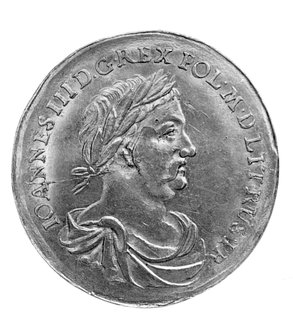 medal Jana III Sobieskiego 1677 r., Aw: Popiersi