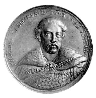 medal nieznanego artysty wybity w 1680 r. z okaz