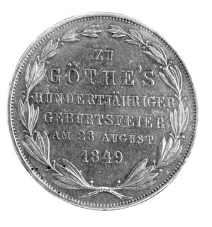 podwójny gulden 1849, Thun 137.