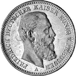 20 marek 1888, Berlin, J. 248, złoto, 7,95 g.