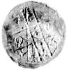 denar jednostronny 1177- 1201, mennica Wrocław potem Racibórz: Krzyż dwunitkowy, w polu BOLIEI, Su..