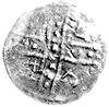 denar ok. 1190- 1201, mennica Racibórz, Aw: Krzyż dwunitkowy, w polu litery LID..., Rw: Dwaj książ..