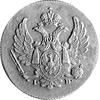 3 grosze 1816, Warszawa, Plage 149 R3, bardzo rzadka i ładna moneta