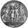medal autorstwa L. Helda wybity z okazji manewrów rosyjsko-pruskich w Kaliszu w 1835 r., Aw: Popie..