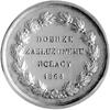 medal sygnowany A. Barre poświęcony Aleksandrowi Fredrze 1864 r., Aw: Popiersie poety w lewo i nap..